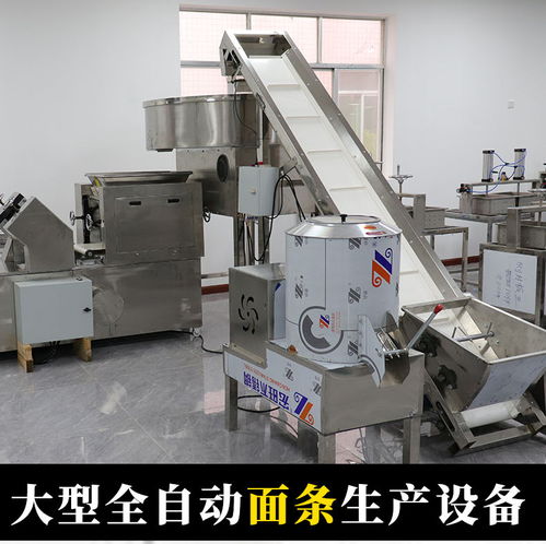 重庆食品加工设备大型面条生产线挂面鲜面流水生产线